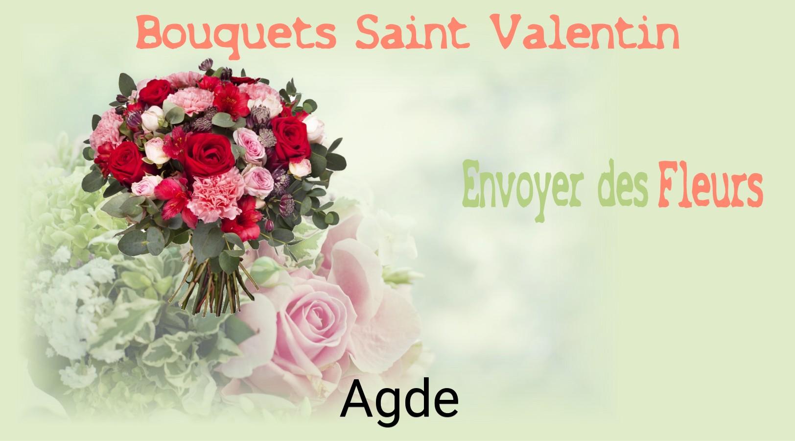 Roses de Saint-Valentin livrées à Agde